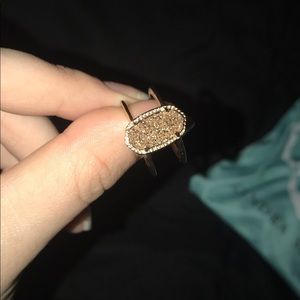 Rose Gold Kendra Scott ring